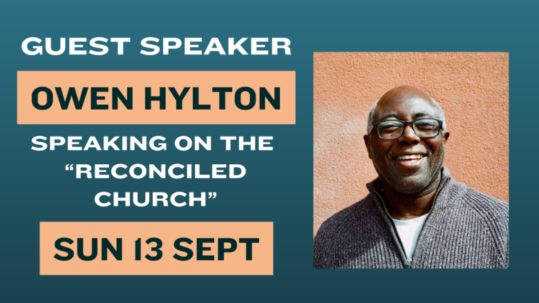Sunday service guest speaker - Owen Hylton